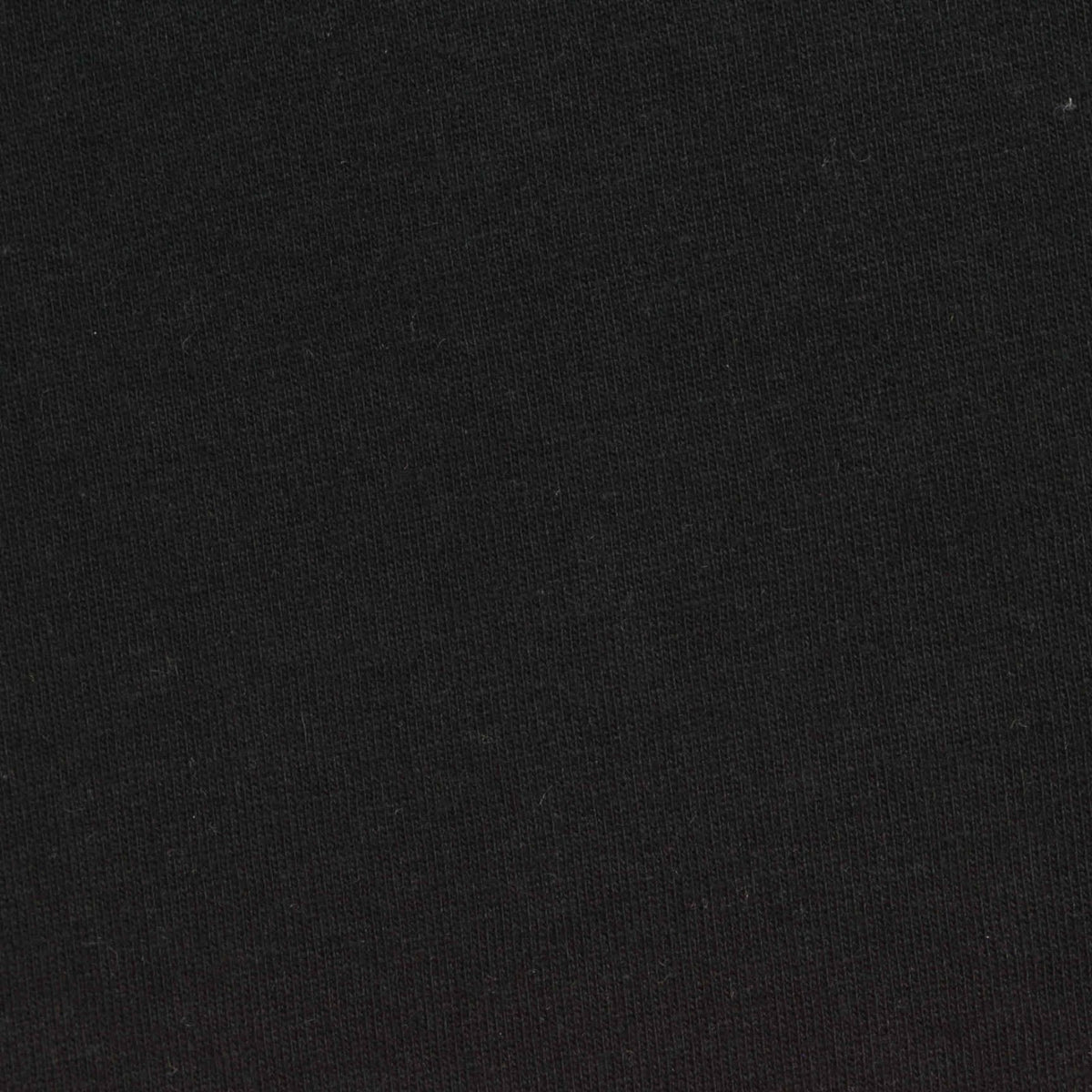 Cotton Polyester Jersey Knit Fabric, 150 gsm, 180 cm — Black