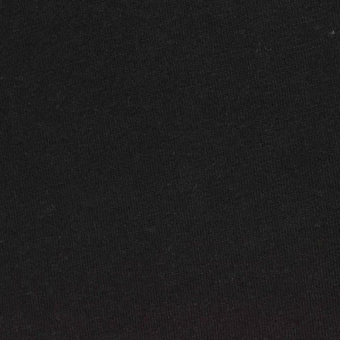 Cotton Polyester Jersey Knit Fabric, 150 gsm, 180 cm — Black