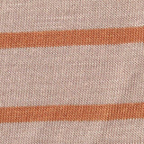 Orange Horizontal-Stripe Knit — texture