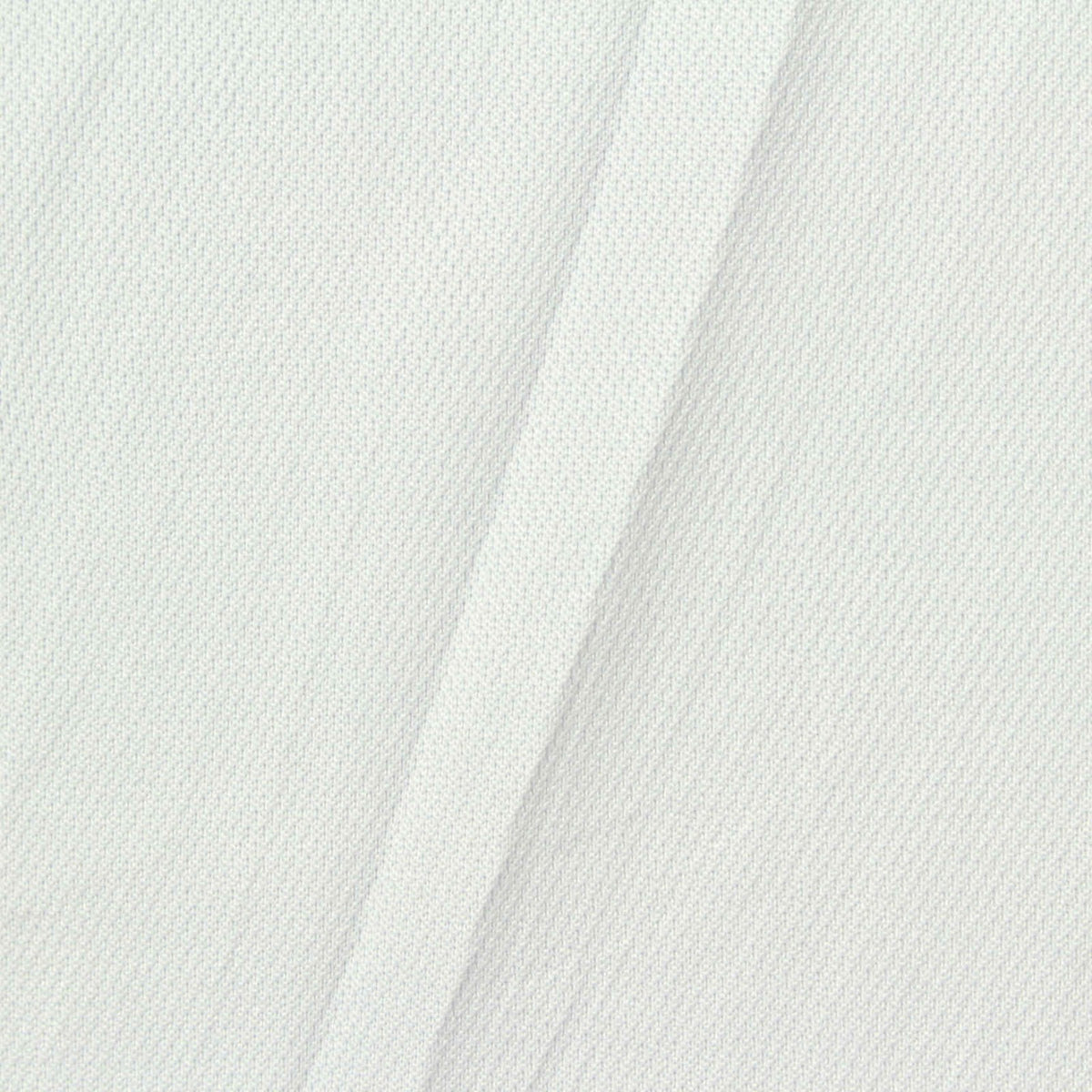 100% Polyester Birdseye Knit Fabric, 155 gsm, 180 cm — White