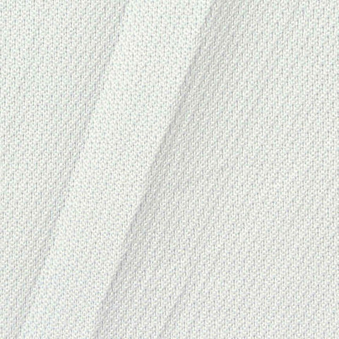 100% Polyester Birdseye Knit Fabric, 155 gsm, 180 cm — White