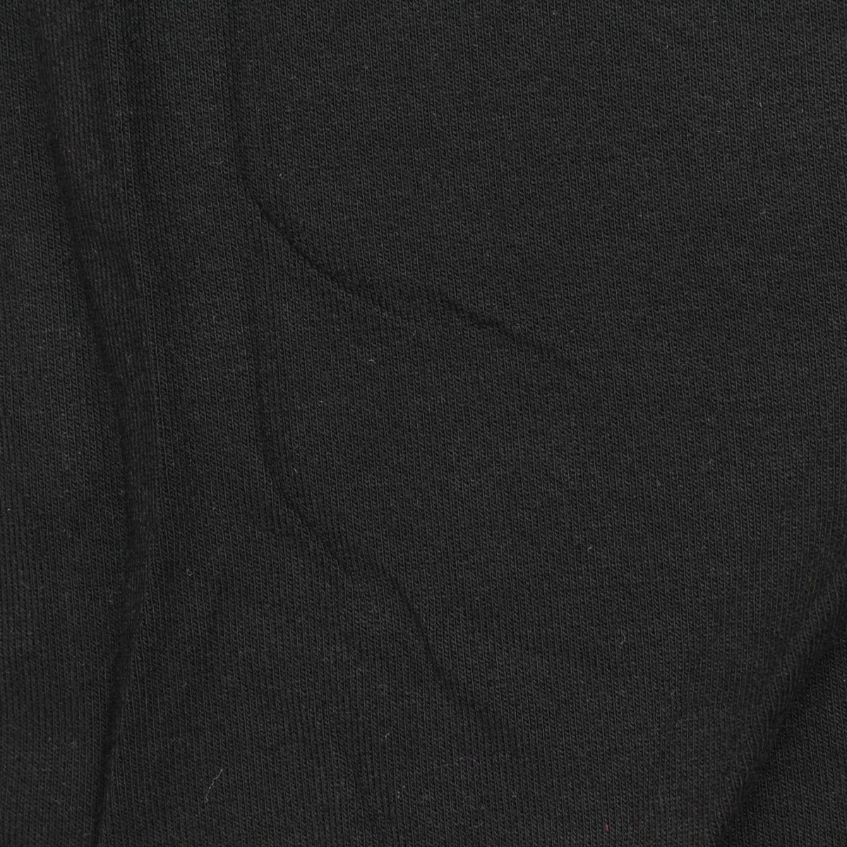 Viscose Stretch French Terry Fabric, 250 gsm, 185 cm — Black