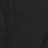 Viscose Stretch French Terry Fabric, 250 gsm, 185 cm — Black