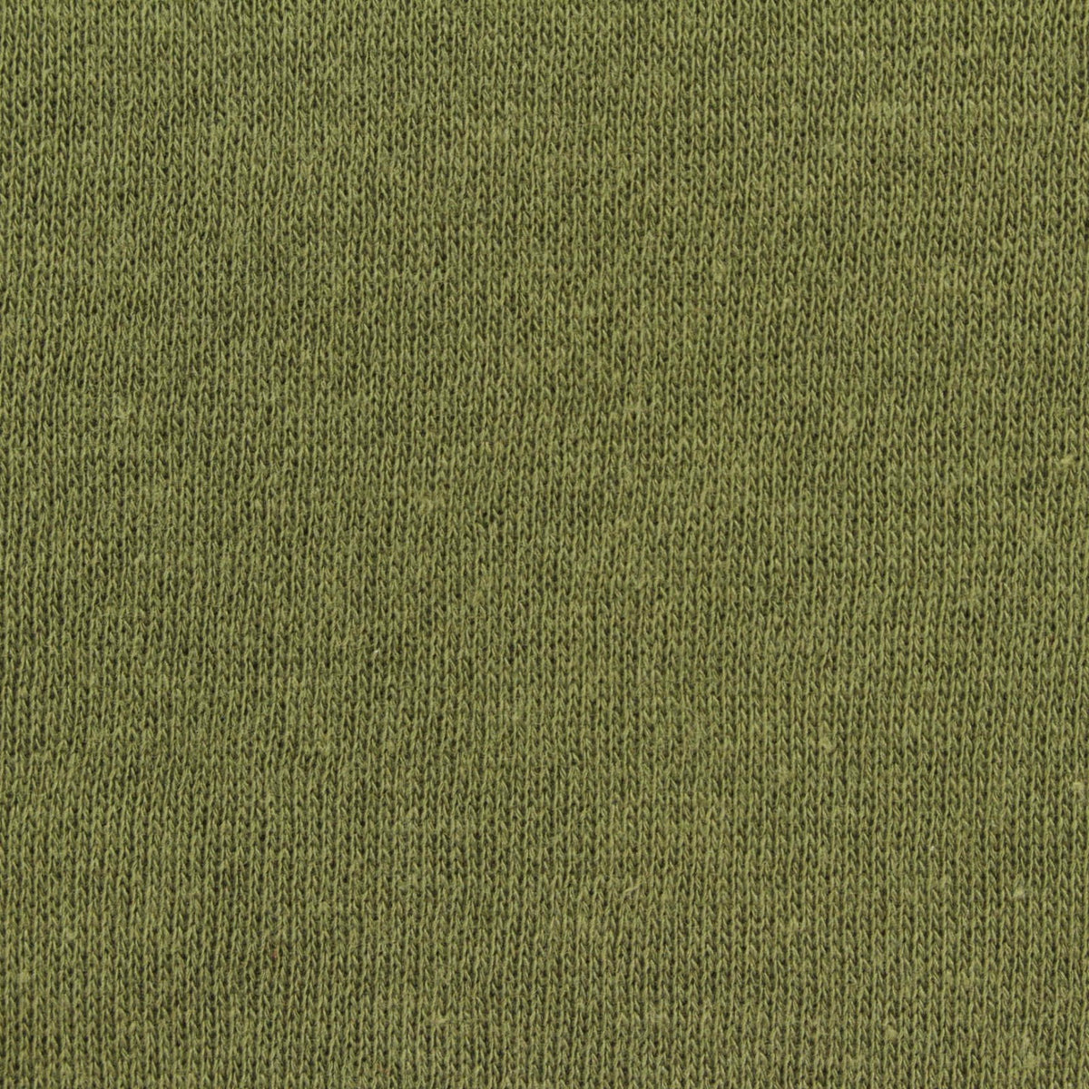 Brushed Polyester Cotton French Terry Fabric, 235 gsm, 165 cm — Green