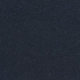 Brushed Polyester Cotton French Terry Fabric, 248 gsm — Navy