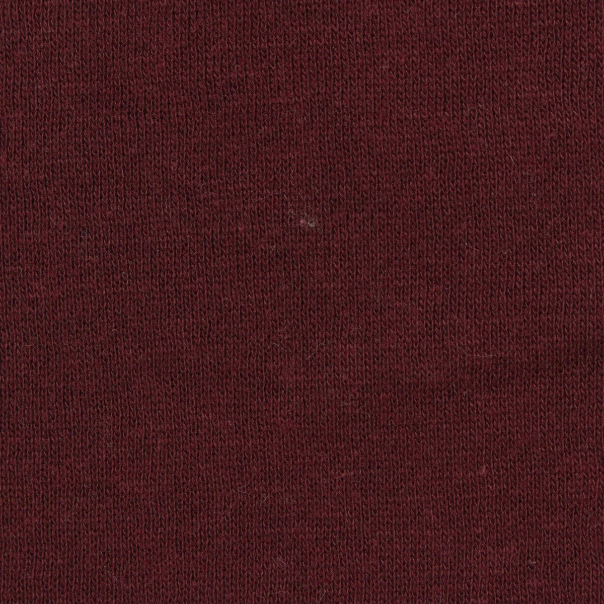 Brushed Polyester Cotton French Terry Fabric, 250 gsm, 165 cm — Red