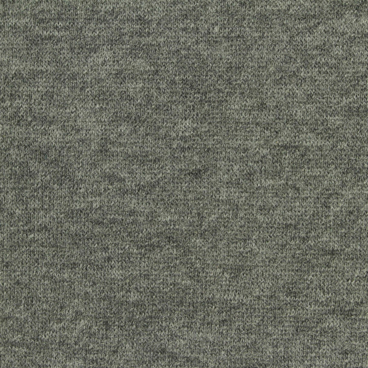 Grey Marl French Terry, Poly-Cotton, 220 gsm