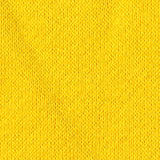 Brushed Polyester Cotton French Terry Fabric, 250 gsm, 165 cm — Yellow — texture