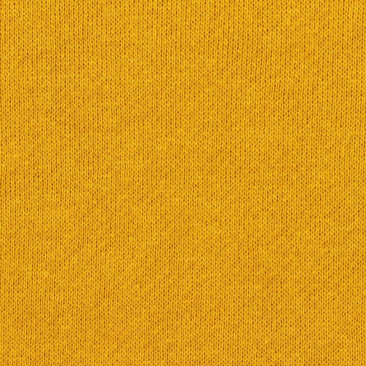 Brushed Polyester Cotton French Terry Fabric, 250 gsm, 180 cm — Yellow