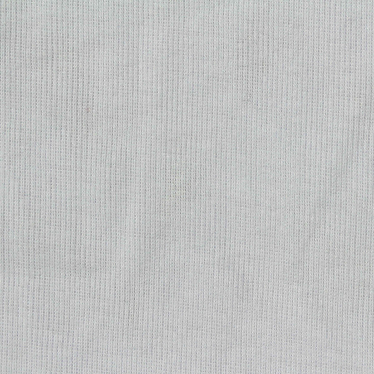 100% Polyester Rib Knit Fabric, 215 gsm, 175 cm — White