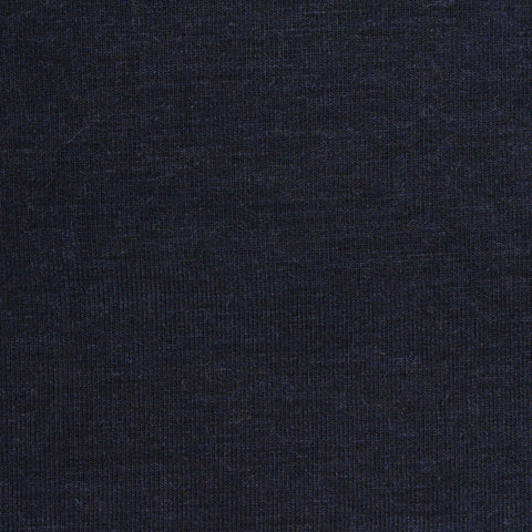 Dark Navy Marl Scuba Knit, Viscose