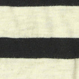 Black Horizontal-Stripe Knit, Cotton — texture