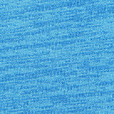 Blue Heathered-Marl Jersey Knit, Polyester — texture