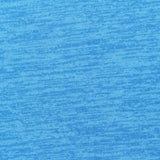 Blue Heathered-Marl Jersey Knit, Polyester