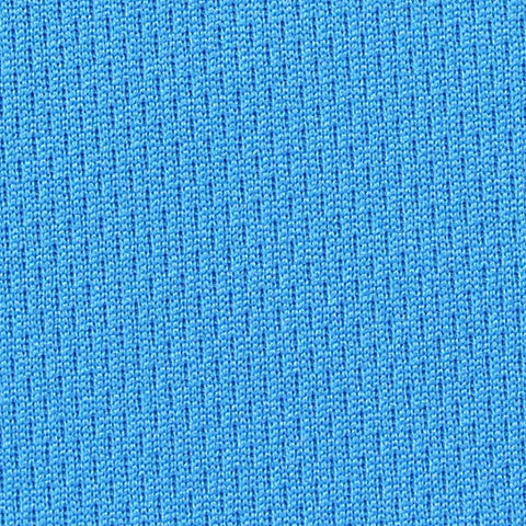 100% Polyester Birdseye Knit Fabric, 185 gsm, 160 cm — Blue