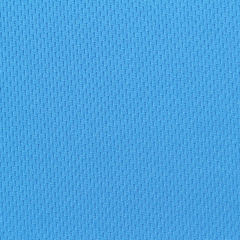 100% Polyester Birdseye Knit Fabric, 185 gsm, 160 cm — Blue