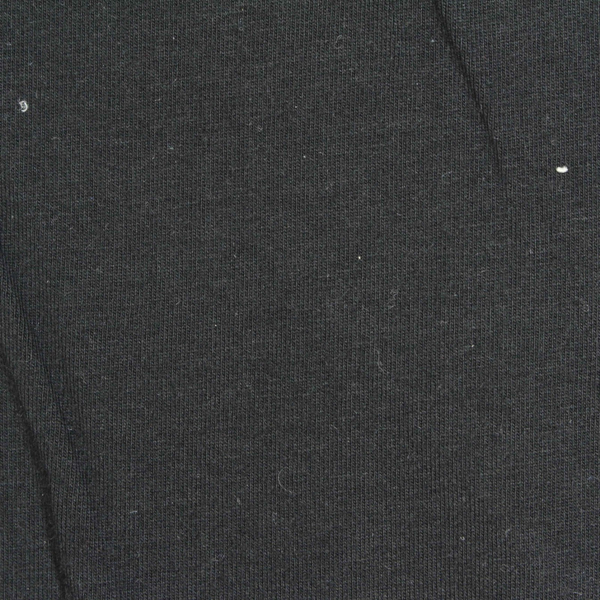 Cotton Stretch Jersey Knit Fabric, 170 gsm, 175 cm — Black