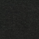 Dark Grey Heathered-Marl Piqué Knit, Cotton-Poly