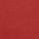Cotton Stretch Rib Knit Fabric, 380 gsm, 120 cm — Red
