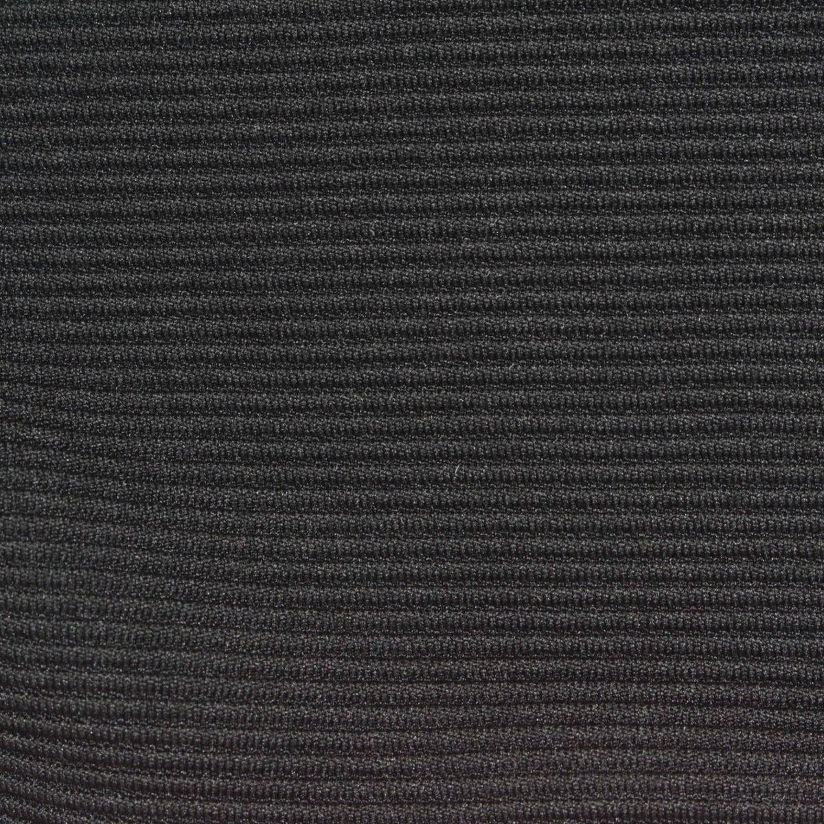 Polyester Stretch Knit Fabric, 270 gsm, 135 cm — Black