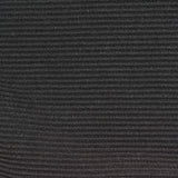 Polyester Stretch Knit Fabric, 270 gsm, 135 cm — Black