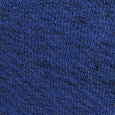 Blue Marl Scuba Knit, Poly-Cotton, 310 gsm