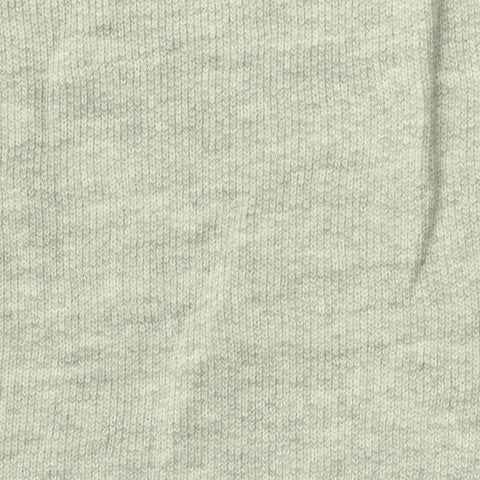 Light Grey Marl French Terry, Poly-Cotton, 270 gsm