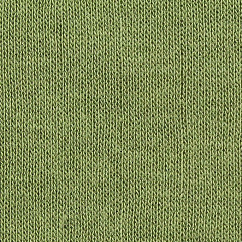 Brushed Polyester Cotton French Terry Fabric, 235 gsm, 170 cm — Green