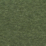 Heathered Green Marl Interlock Knit, Cotton-Poly