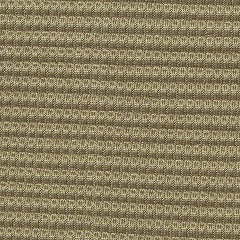 Polyester Stretch Rib Knit Fabric, 207 gsm, 152 cm — Khaki
