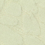 Cream Abstract-Leaf Jacquard, Poly-Viscose — texture