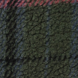 Red Plaid Knit, Polyester