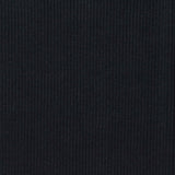 Cotton Polyester Stretch Rib Knit Fabric, 380 gsm, 130 cm — Black