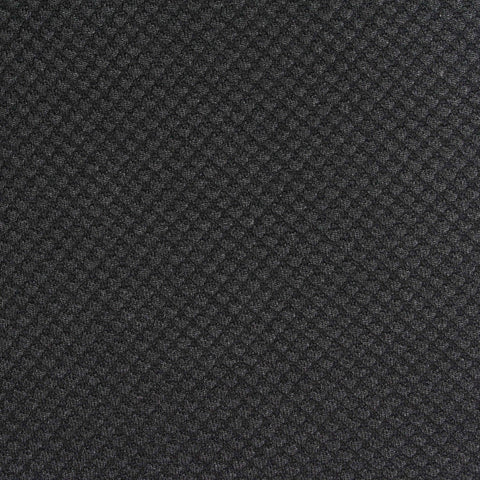 Dark Grey Geometric Jacquard, Polyester, 290 gsm