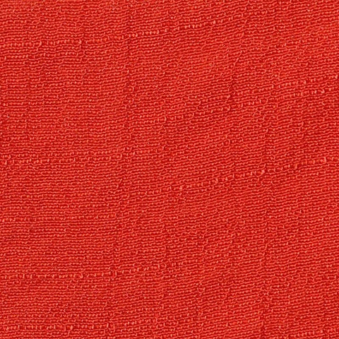 Slub Viscose Polyester Woven Fabric, 90 gsm, 148 cm — Red