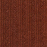Jacquard Polyester Stretch Knit Fabric, 218 gsm, 150 cm — Brown