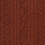 Jacquard Polyester Stretch Knit Fabric, 218 gsm, 150 cm — Brown — texture