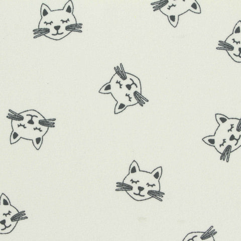 Black Cat Linen-Look, Polyester