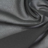 100% Polyester Chiffon Fabric, 92 gsm, 145 cm — Black