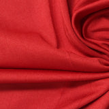 Polyester Stretch Milk Silk Knit Fabric, 230 gsm — Red
