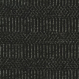 Black Vertical-Line Jersey Knit, Viscose