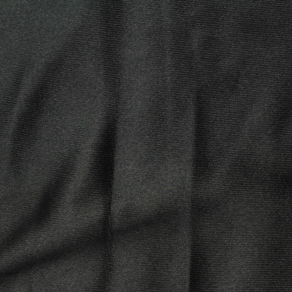Polyester Stretch Satin Fabric, 250 gsm, 160 cm — Black