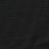 Plaid Nylon Stretch Warp Knit Fabric, 165 gsm, 155 cm — Black