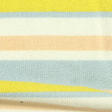 Yellow Horizontal-Stripe French Terry, Poly-Viscose