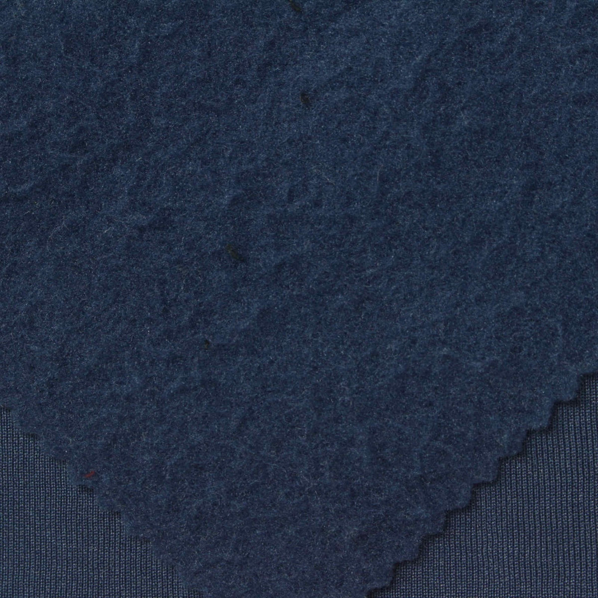 Navy Brushed French Terry, Polyester