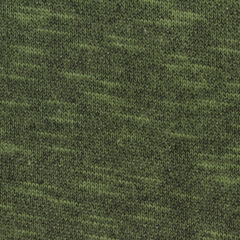 Green Marl French Terry, Poly-Cotton, 270 gsm