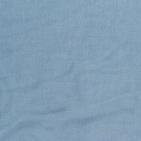 Polyester Stretch Rib Knit Fabric, 120 gsm, 152 cm — Blue