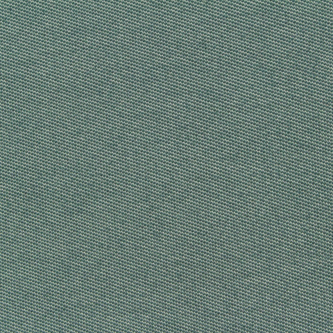 Muted Green Marl Denim, Cotton-Poly