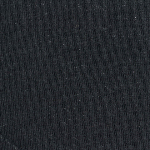 French Terry Fabric, 290 gsm, 175 cm — Black