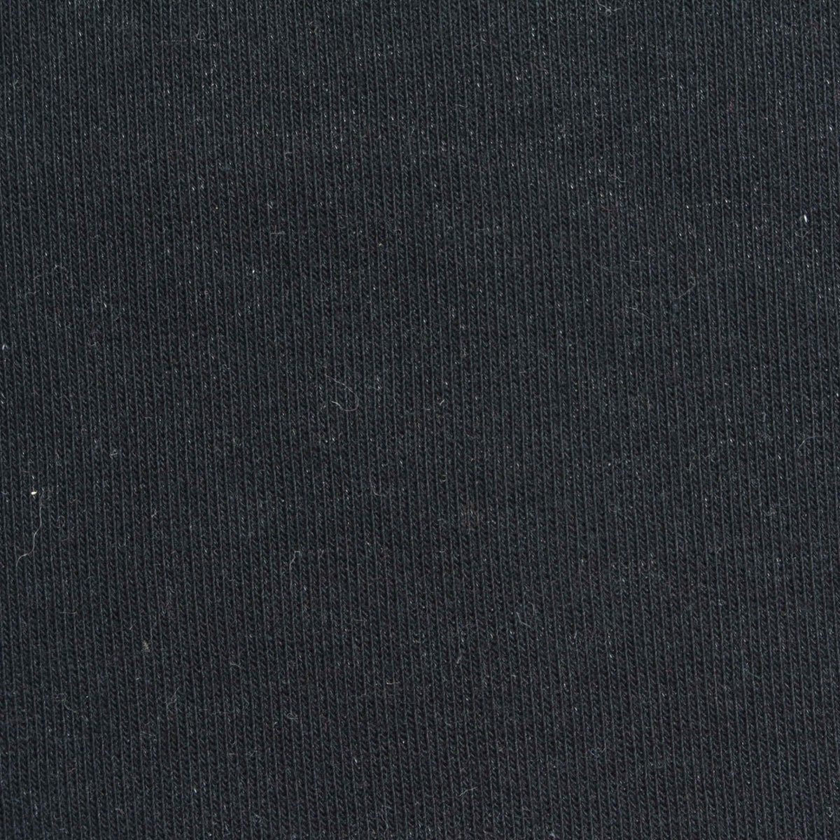 French Terry Fabric, 300 gsm, 170 cm — Black